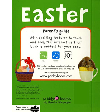 Touch and Feel Easter Book for Infants and Toddlers - Interactive Fun