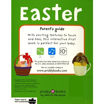 Touch and Feel Easter Book for Infants and Toddlers - Interactive Fun