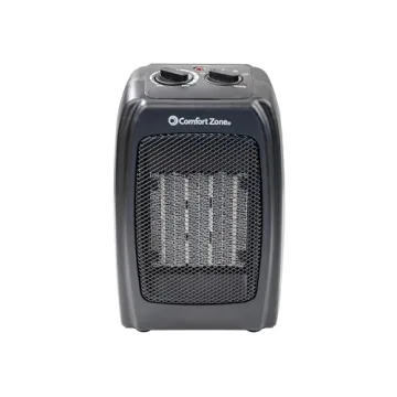 Comfort Zone CZ442E Portable Ceramic Heater Efficient Heat
