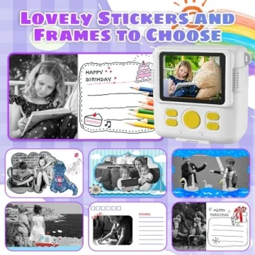 Instant Print Camera for Kids - Capture and Create Fun Moments
