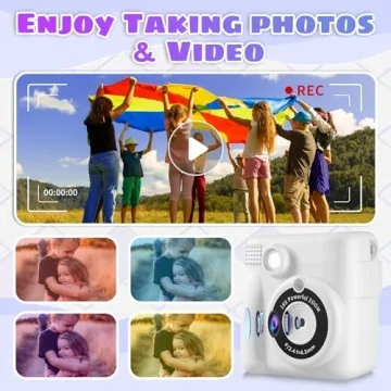 Instant Print Camera for Kids - Capture and Create Fun Moments