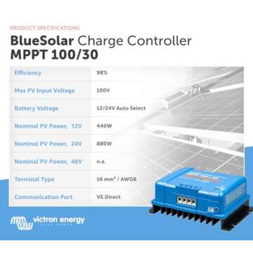 Victron BlueSolar MPPT Solar Charge Controller 30A