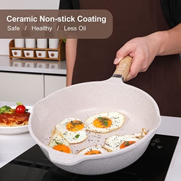 Stylish Nonstick Pots and Pans Set for Perfect Cooking