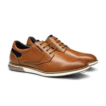 Bruno Marc Men's Casual Dress Oxfords - Stylish & Comfortable