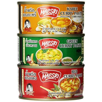 Authentic Thai Curry Pastes Set for Flavorful Dishes