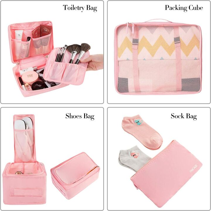 BAGAIL Packing Cubes Set for Efficient Travel