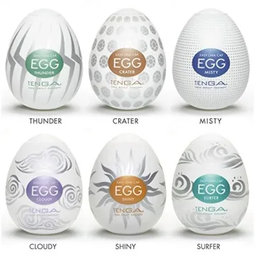 TENGA EGG Portable Male Masturbator Variety Pack - 6 Pack