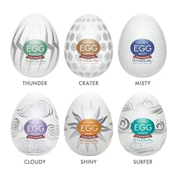 TENGA EGG Portable Male Masturbator Variety Pack - 6 Pack