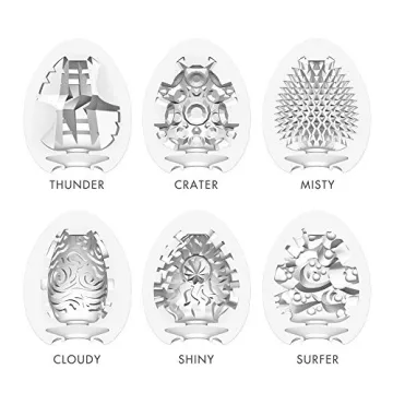 TENGA EGG Portable Male Masturbator Variety Pack - 6 Pack