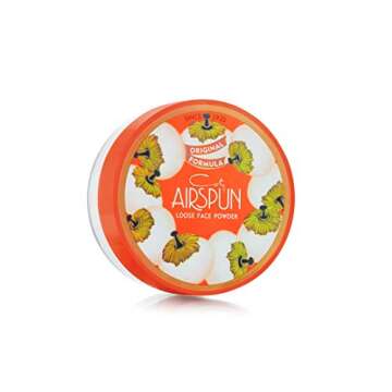 Coty Airspun Loose Face Powder 2.3 oz. Suntan Tone Loose Face Powder, for Setting Makeup or as Foundation, Lightweight, Long Lasting,Pack of 1
