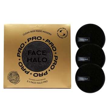 Face Halo Reusable Makeup Remover Pads for Eco-Friendly Cleansing