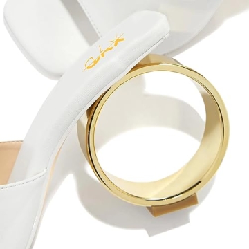 XYD Women Summer Slide Sandals High Heels Beach Wedding