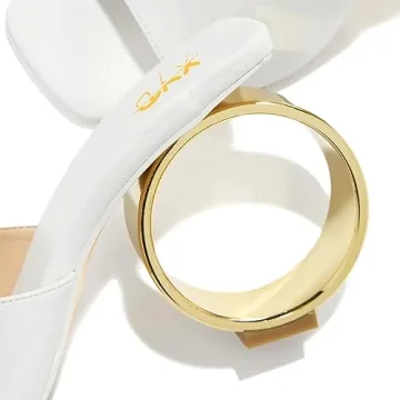 XYD Women Summer Slide Sandals High Heels Beach Wedding