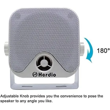 Waterproof Boat Speakers for ATVs and Golf Carts