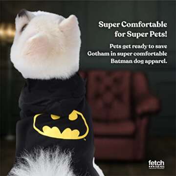 DC Comics Batman Dog Costume for Small Breeds