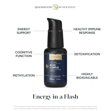 Quicksilver Methyl B Complex for Superior Energy and Absorption