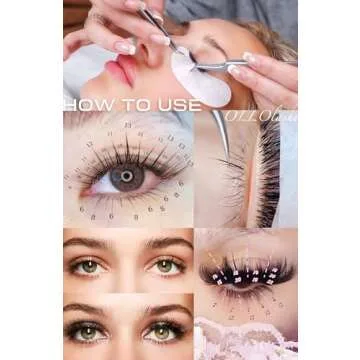 OLLOLASHES Bottom Eyelash Extensions B Curl 0.07mm Mix - Perfect for Pros