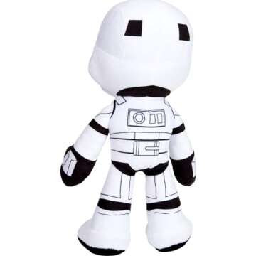 Mattel Star Wars Plush Talkers Soft Toys, 11 to 12-Inch Stormtrooper Plush with 10 Sounds & Phrases, Collectible Soft Dolls