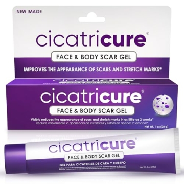 Cicatricure Face & Body Advanced Scar Gel - Effective Treatment for Scars, Burns, and Stretch Marks,...