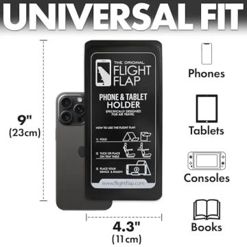 Flight Flap Airplane Phone Holder for Easy Travel