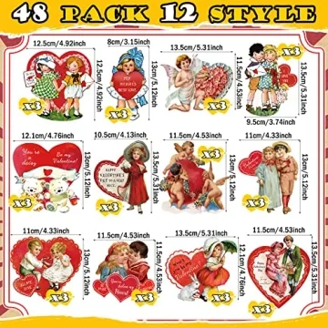 48 Vintage Valentine Hanging Ornaments for Every Celebration