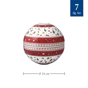 Villeroy & Boch Delight La Boule, 24 x 24 cm, White