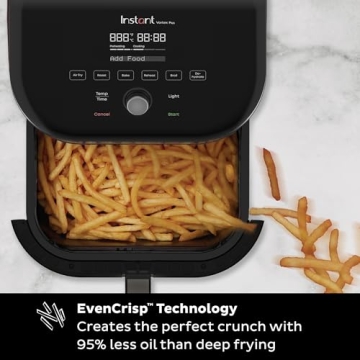 Instant Vortex Plus Air Fryer 6QT Odor Erase Technology