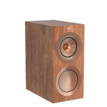 KEF R3 Standmound Speakers (Pair, Walnut)