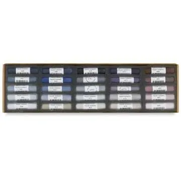 Mount Vision Pastel Company 25-Piece Thunderstorm Grey Set