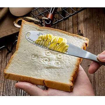 HAHAYOO Better Butter Spreader Knife - Versatile Kitchen Gadget