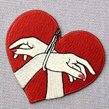Love Sex and Dream Embroidered Patch - Iron or Sew On