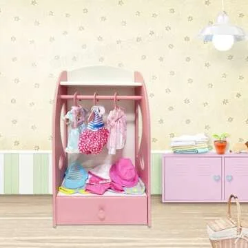 Huang Cheng Toys 12 Pcs Set Handmade Baby Doll Clothes Dress Outfits Costumes for 12 13 14 15 inch Doll，Doll Hat Umbrella Mirror Comb Girl Christmas Birthday Gift for Little Girl