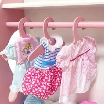 Huang Cheng Toys 12 Pcs Set Handmade Baby Doll Clothes Dress Outfits Costumes for 12 13 14 15 inch Doll，Doll Hat Umbrella Mirror Comb Girl Christmas Birthday Gift for Little Girl