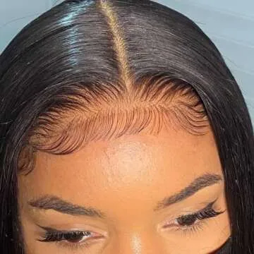 BEEOS 6x6 Skinlike Real HD Lace Closure Only, 0.10mm Ultra-thin Undetectable Swiss Lace Pre Plucked ...