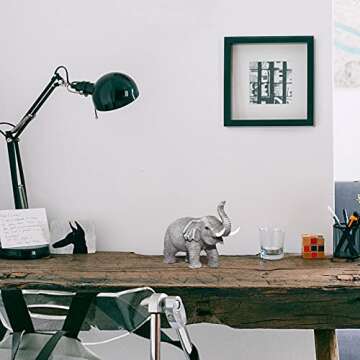 ICARMOUNT Elephant Statue: Decor for Home & Office