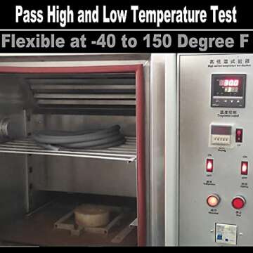 YOTOO Hybrid Air Hose 50ft Heavy Duty Kink Resistant