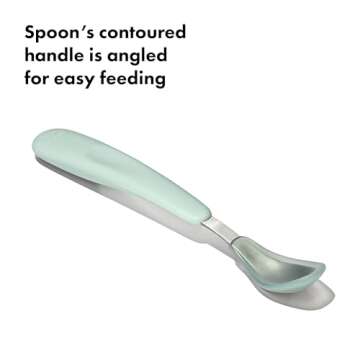 OXO Tot On-The-Go Feeding Spoon Set - Portable and Safe
