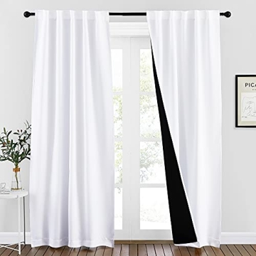 NICETOWN 100% Blackout Window Curtains - Ultimate Light Control and Style