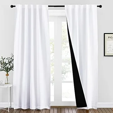 NICETOWN 100% Blackout Window Curtains - Ultimate Light Control and Style