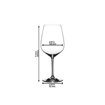 Riedel Heart To Heart Cabernet Sauvignon Glasses, Set of 2