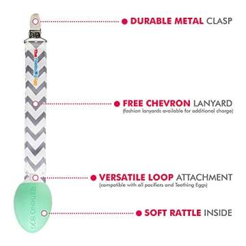 Baby Must Haves - Teething Egg Mint Green Bundle Baby Rattle Teether Toys, Development Toys for 3 Months up to 18 Months, Infant Sensory Toys, 6 Month Old Baby Essentials