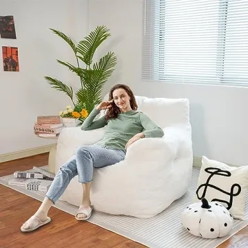 Recaceik Giant Beanbag Chair for Ultimate Comfort