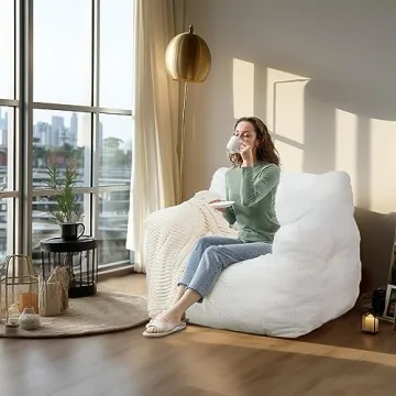 Recaceik Giant Beanbag Chair for Ultimate Comfort