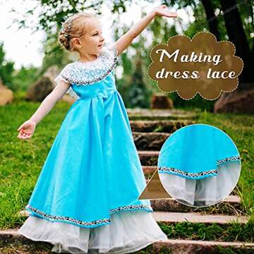 Shappy 20 Yards 28 mm Hollow Music Note Ribbon Musical Grosgrain Engraved Notation Craft Ribbons Clothing Trim Accessories for DIY Handmade Wrapping Homecoming Supplies(1 Roll)