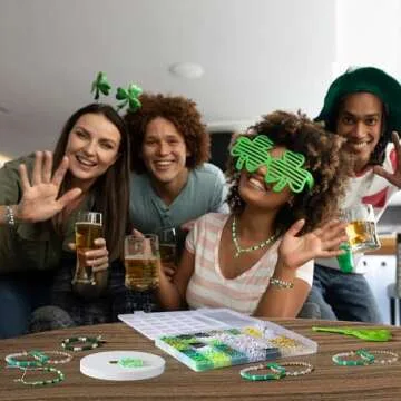 Goldwise St. Patrick's Day Bracelet Kit - 3900 Pcs Fun