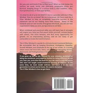 The 4 Pillar Mindset: A Wellness Guide to Transform Anxiety and Burnout into Emotional Intelligence,...