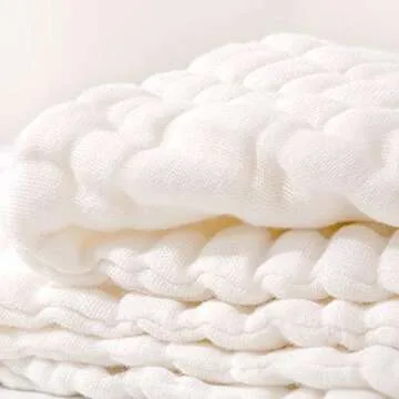 Muslin Baby Blanket & Towel - Soft, Durable Cotton