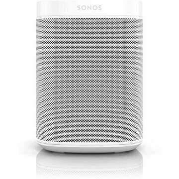 Sonos One (Gen 2) - Voice Controlled Smart Speaker with Amazon Alexa Built-In - White (Renewed)