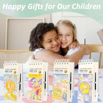 Creative Watercolor Painting Book for Kids Ages 3-5