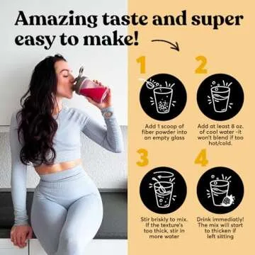 ColonBroom Premium Weight Management Supplement (Strawberry) - Colon Broom Psyllium Husk Fiber Powder Drink - Gluten Free, Non-GMO Colon Cleanse for Bloating Relief & Gut Health, 60 Servings